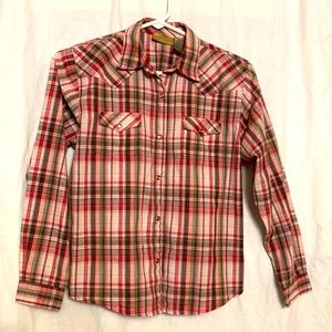 Wranglers Girls Western Shirt